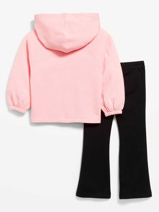 Disney© Fleece Hoodie and Flare Leggings Set for Toddler Girls