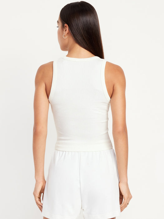 Exhale Seamless Fitted Rib Tank