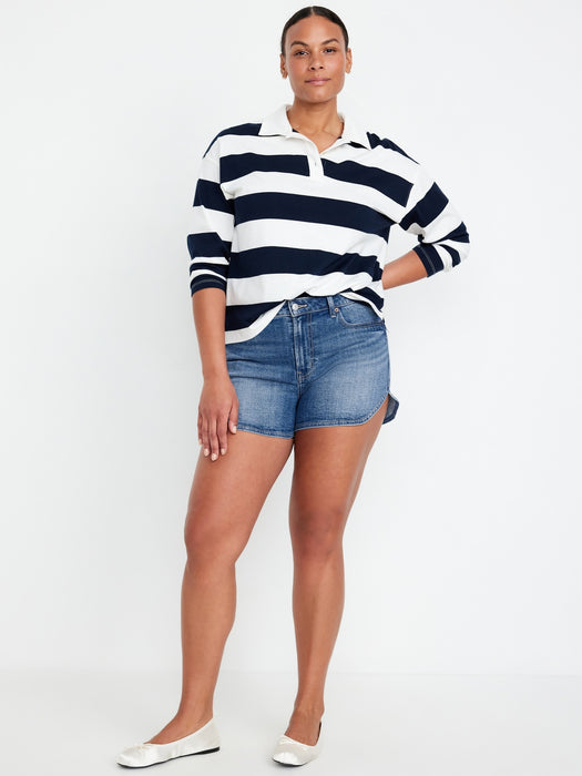 High-Waisted OG Jean Shorts -- 3-inch inseam