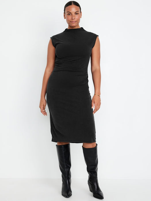 Ruched Midi Dress