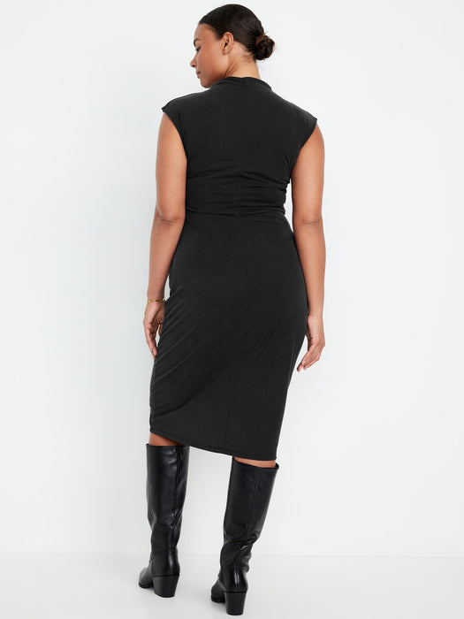 Ruched Midi Dress