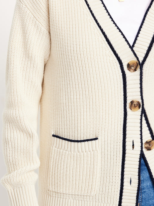 Relaxed Cardigan Sweater