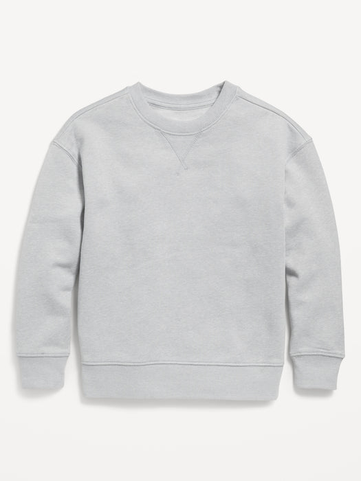 Oversized Crew-Neck Sweatshirt for Boys
