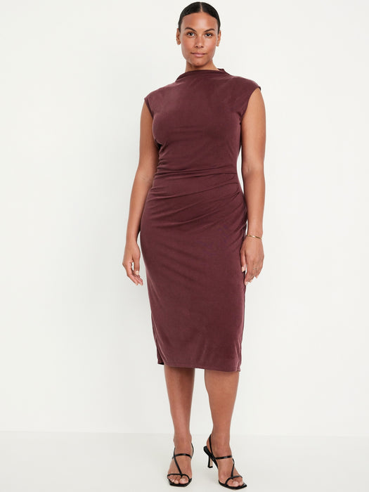 Ruched Midi Dress