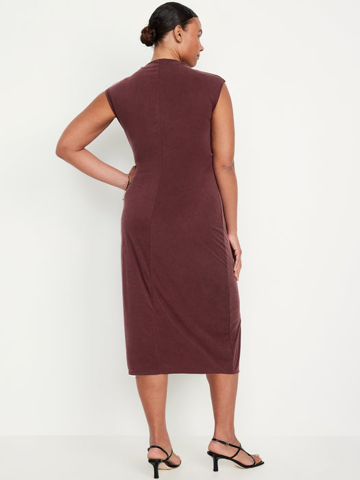 Ruched Midi Dress