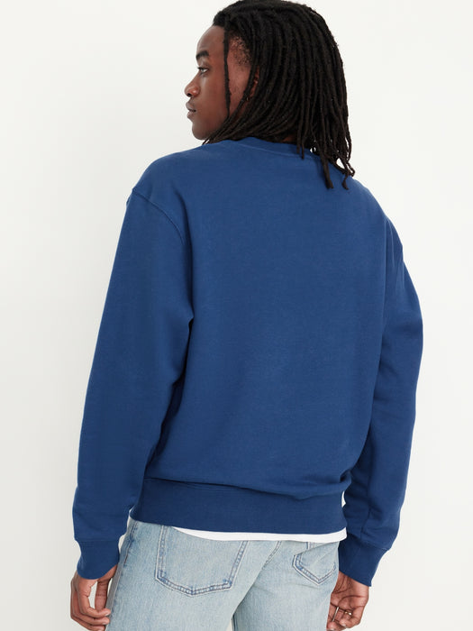 Oversized Crew-Neck Sweatshirt