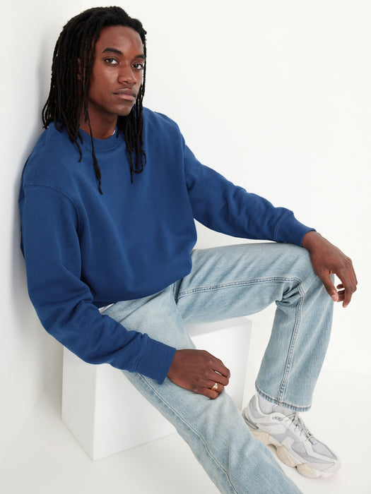 Oversized Crew-Neck Sweatshirt