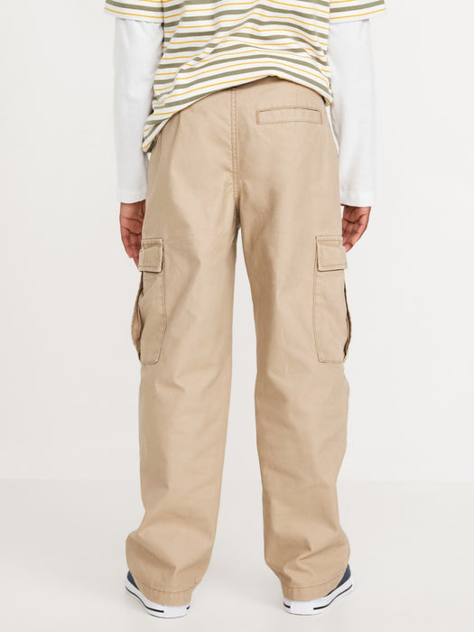 Baggy Non-Stretch Cargo Pants for Boys