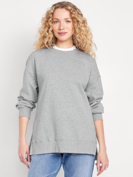 SoComfy Relaxed Tunic Sweatshirt
