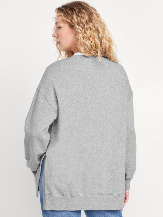 SoComfy Relaxed Tunic Sweatshirt