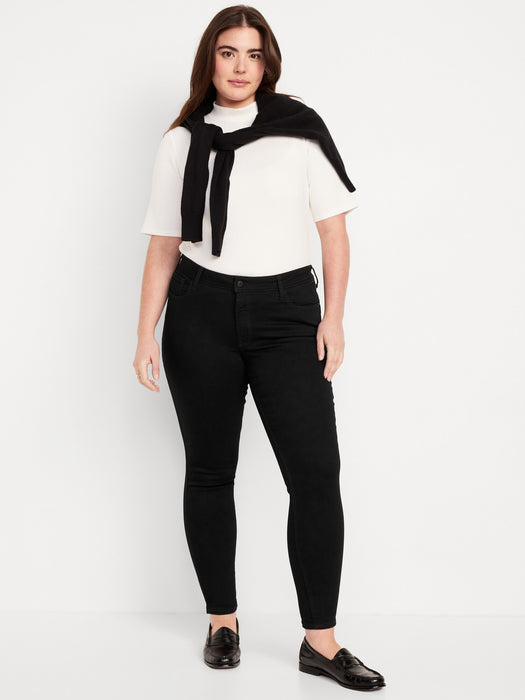Mid-Rise Rockstar Super-Skinny Jeans