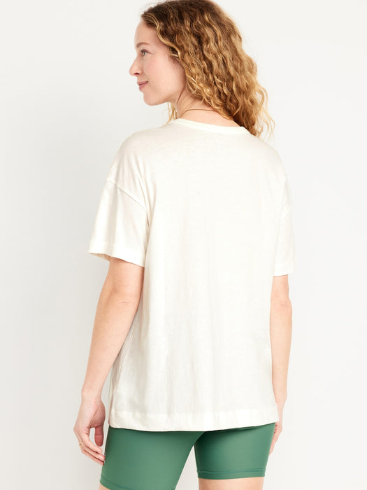 Oversized EveryWear Graphic Tunic T-Shirt