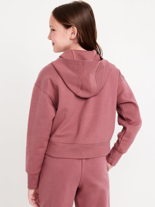 Dynamic Fleece Zip-Front Performance Hoodie for Girls