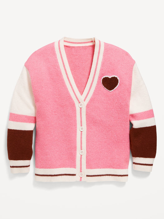 SoSoft Button-Front Cardigan Sweater for Girls