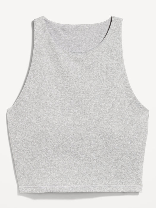 CloudComfy High-Neck Longline Sports Bra