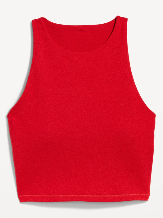 CloudComfy High-Neck Longline Sports Bra