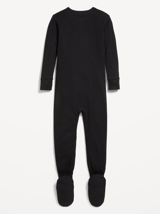 Snug-Fit Zip-Front Footed Pajama One-Piece for Toddler &amp; Baby
