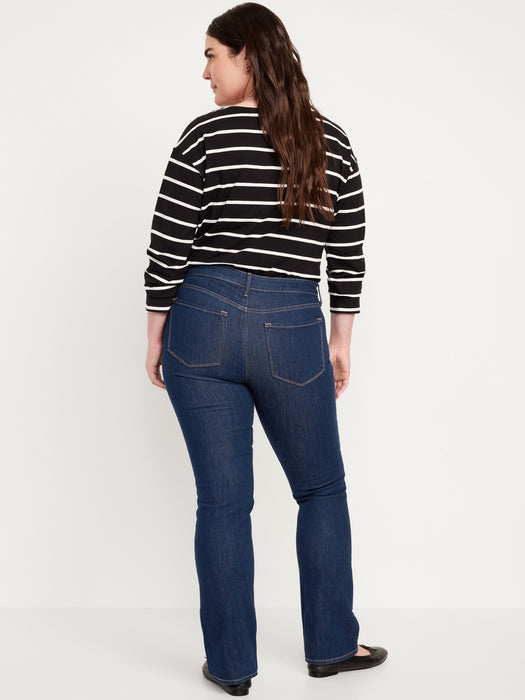 Mid-Rise Wow Boot-Cut Jeans