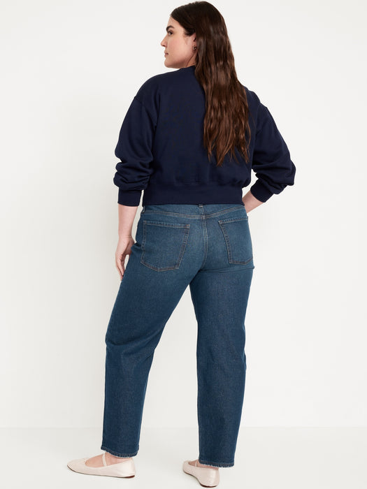 Mid-Rise Boyfriend Ankle Jeans