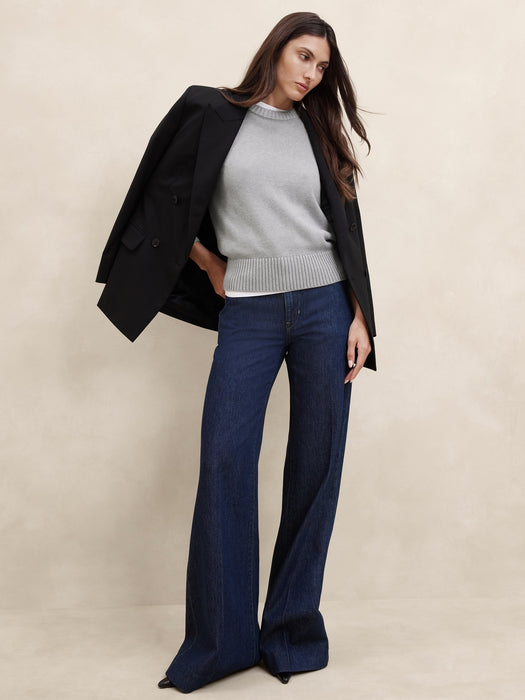 Demi Cotton-Silk Sweater
