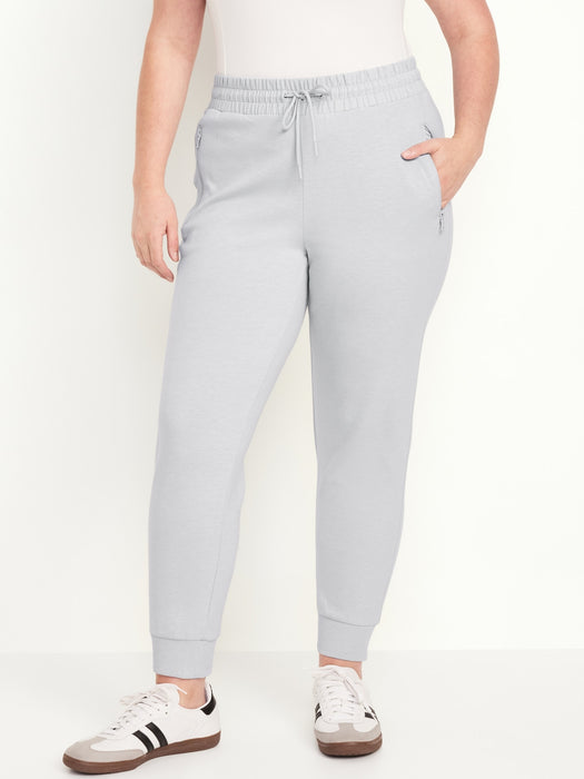 High-Waisted Dynamic Fleece Jogger Sweatpants