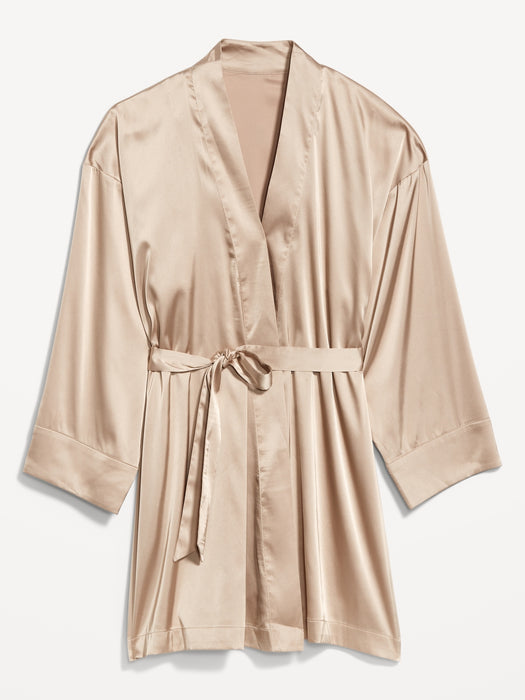 Satin Pajama Robe