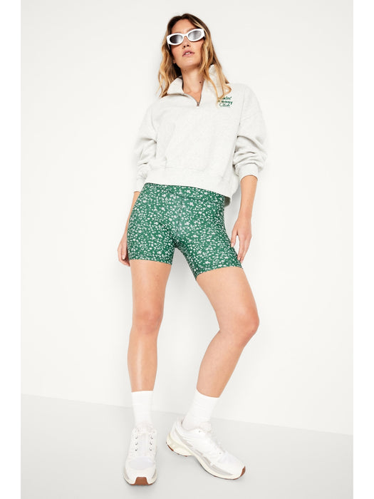 High-Waisted PowerSoft Biker Shorts -- 6-inch inseam