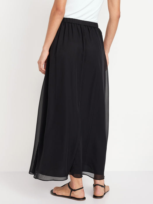 Chiffon Maxi Skirt