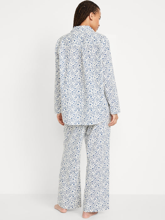 Poplin Pajama Pant Set