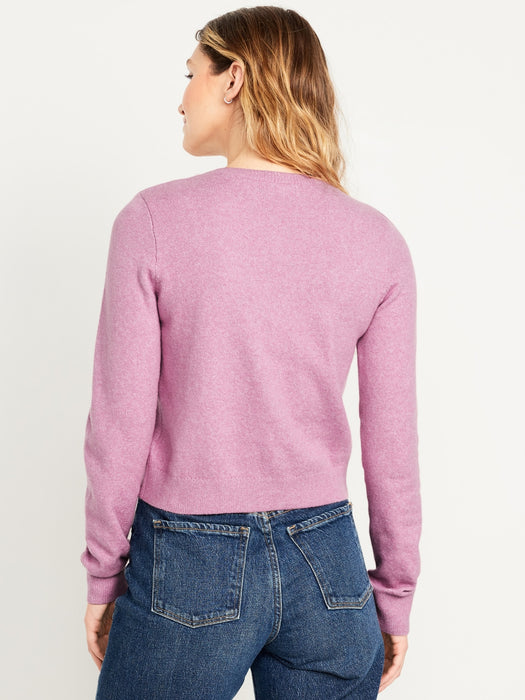 SoSoft Crop Cardigan Sweater