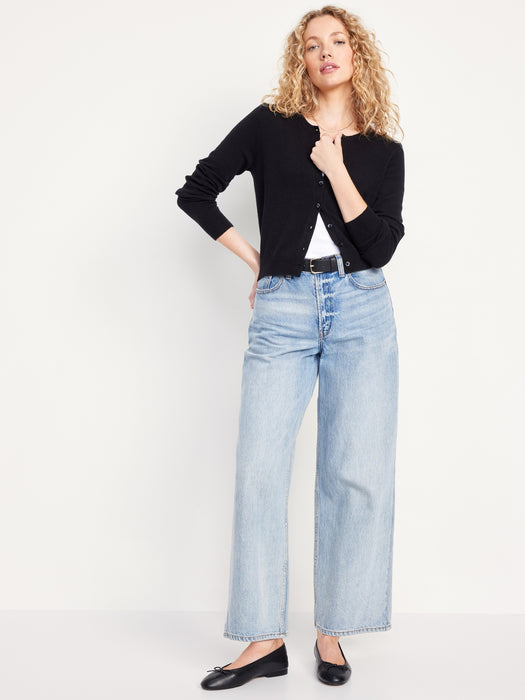 SoSoft Crop Cardigan Sweater