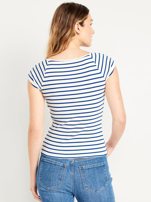 Fitted Ribbed Top