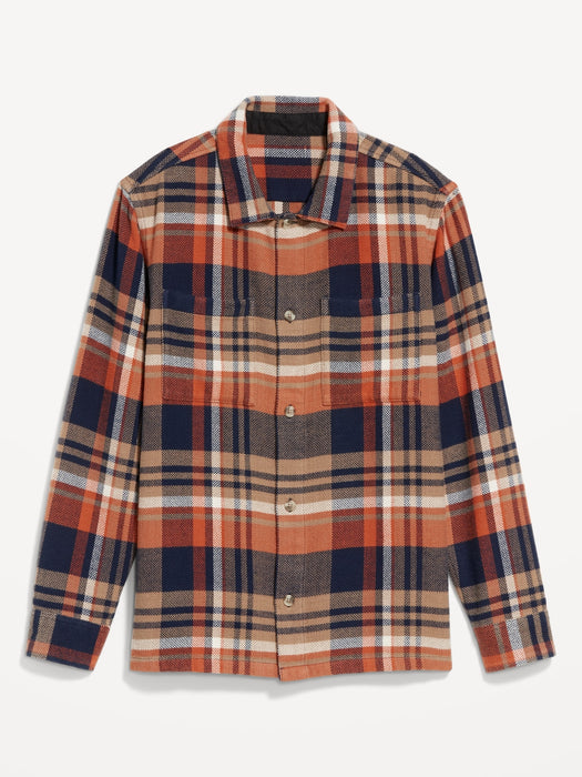 Heavyweight Plaid Flannel Shirt