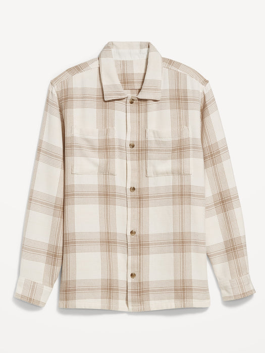 Heavyweight Plaid Flannel Shirt