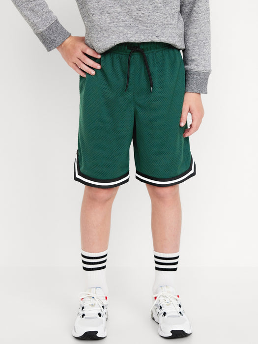 Mesh Basketball Shorts for Boys (At Knee)