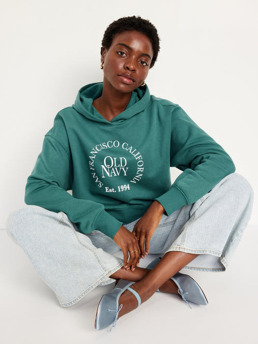 Oversized Logo Hoodie