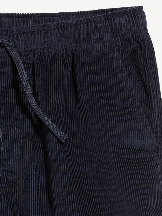 Corduroy Jogger Shorts -- 7-inch inseam