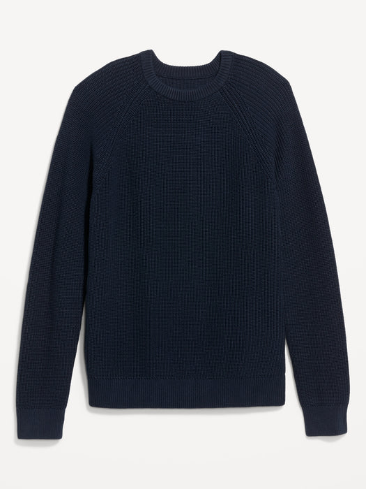 Shaker-Stitch Sweater