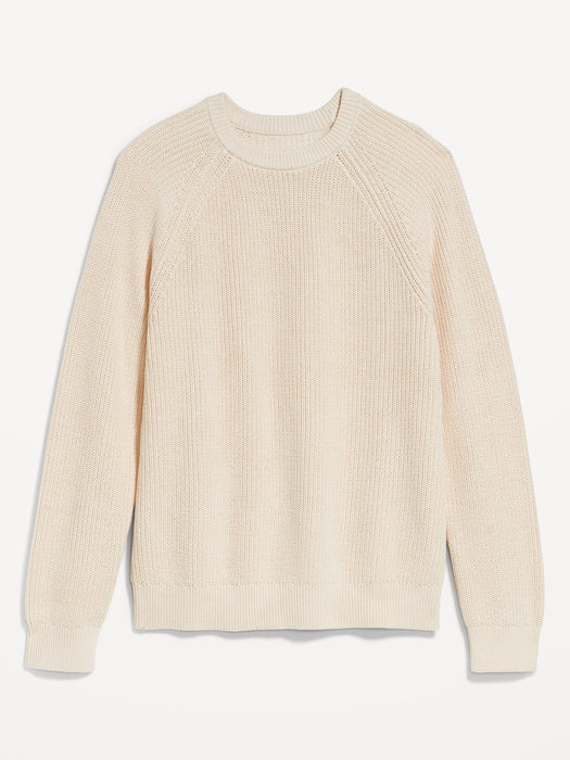Shaker-Stitch Sweater