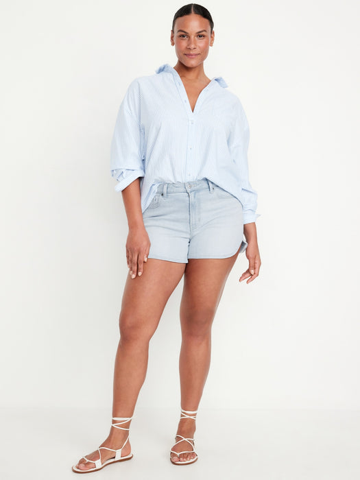 High-Waisted OG Jean Shorts -- 3-inch inseam