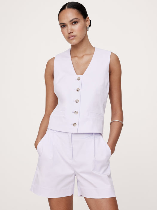 Cotton Twill Vest
