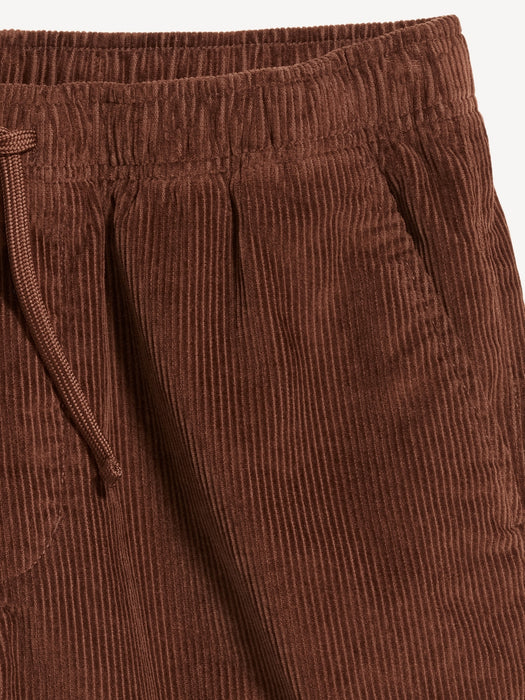 Corduroy Jogger Shorts -- 7-inch inseam