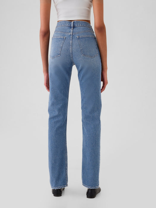 High Rise '90s Slim Straight Jeans