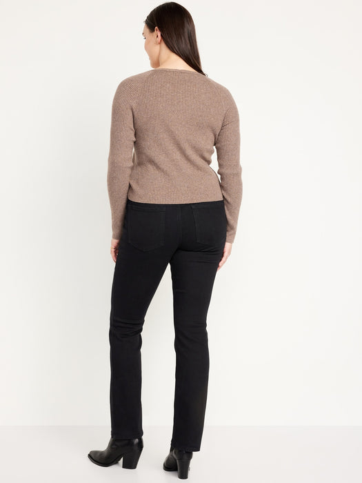 Mid-Rise Wow Boot-Cut Jeans