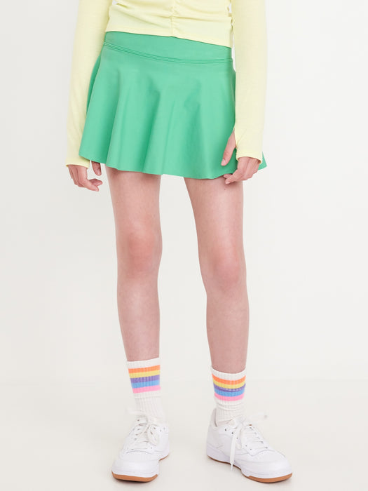 High-Waisted PowerSoft Skort for Girls