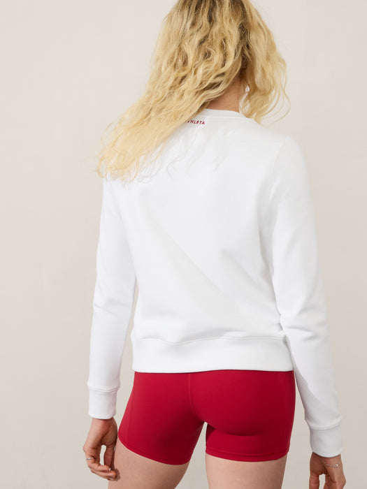 Logo Fleece Crewneck Sweatshirt