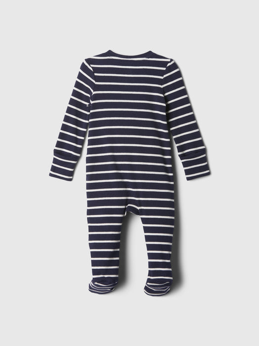 Baby First Favorites TinyRib Footed One-Piece