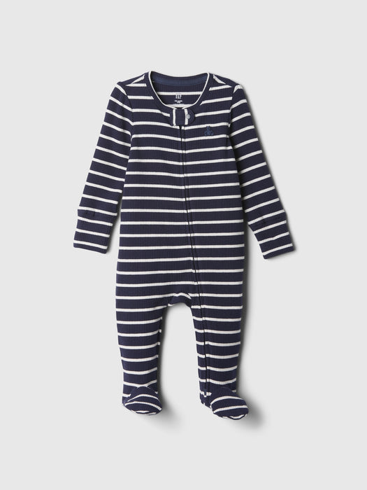 Baby First Favorites TinyRib Footed One-Piece