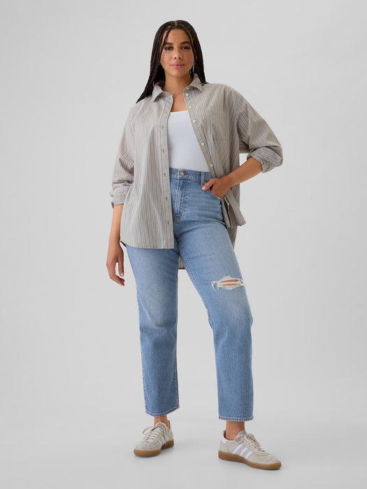 High Rise '90s Slim Straight Jeans