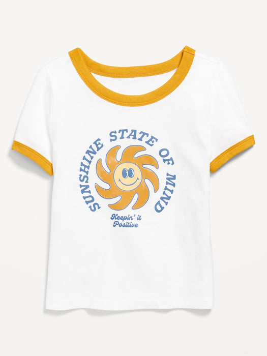 Short-Sleeve Graphic T-Shirt for Girls